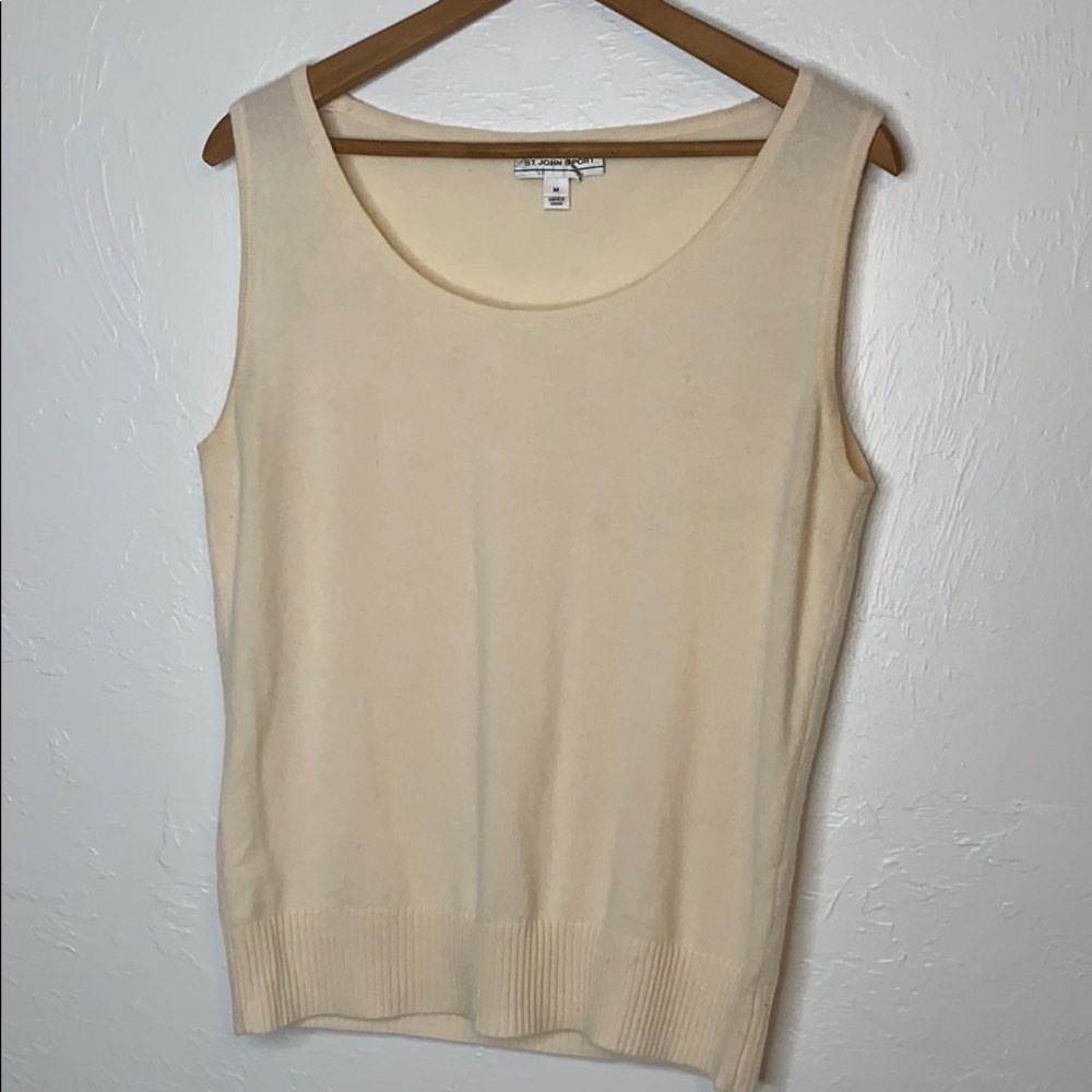 St. John cashmere tank